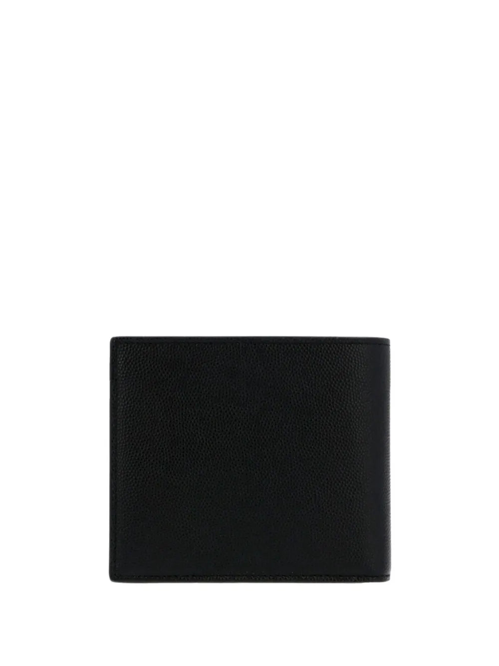 Black leather wallet, Saint Laurent wallet, luxury men's accessories, elegant wallet, premium leather wallet