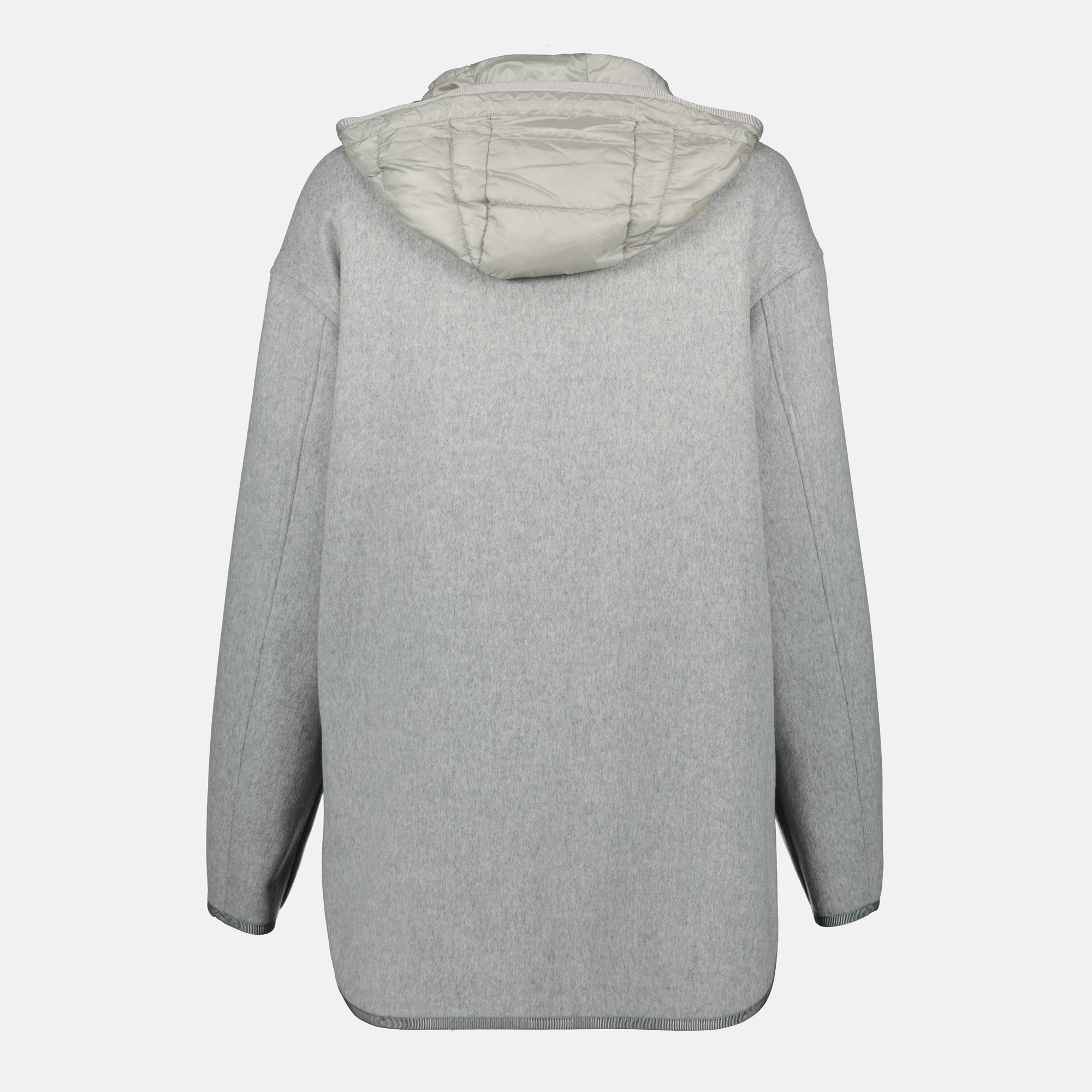 Moncler Reposse jacket, 3-in-1 down jacket, wool and cashmere jacket, black down jacket, detachable vest