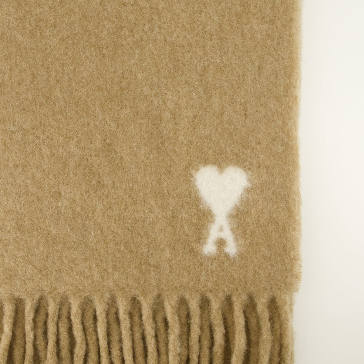 Beige Alpaca Scarf