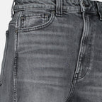 Bilde av Jean Delina i grå denim fra Khaite for kvinner - Sesong Vår-Sommer 2026 - Produktdetaljvisning 2
