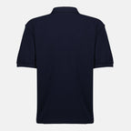 Image of Piqué Cotton Polo Shirt by Miu Miu for Women - Season Spring-Summer 2026 - Product detail view 1