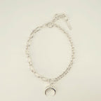 Moon Silver Necklace