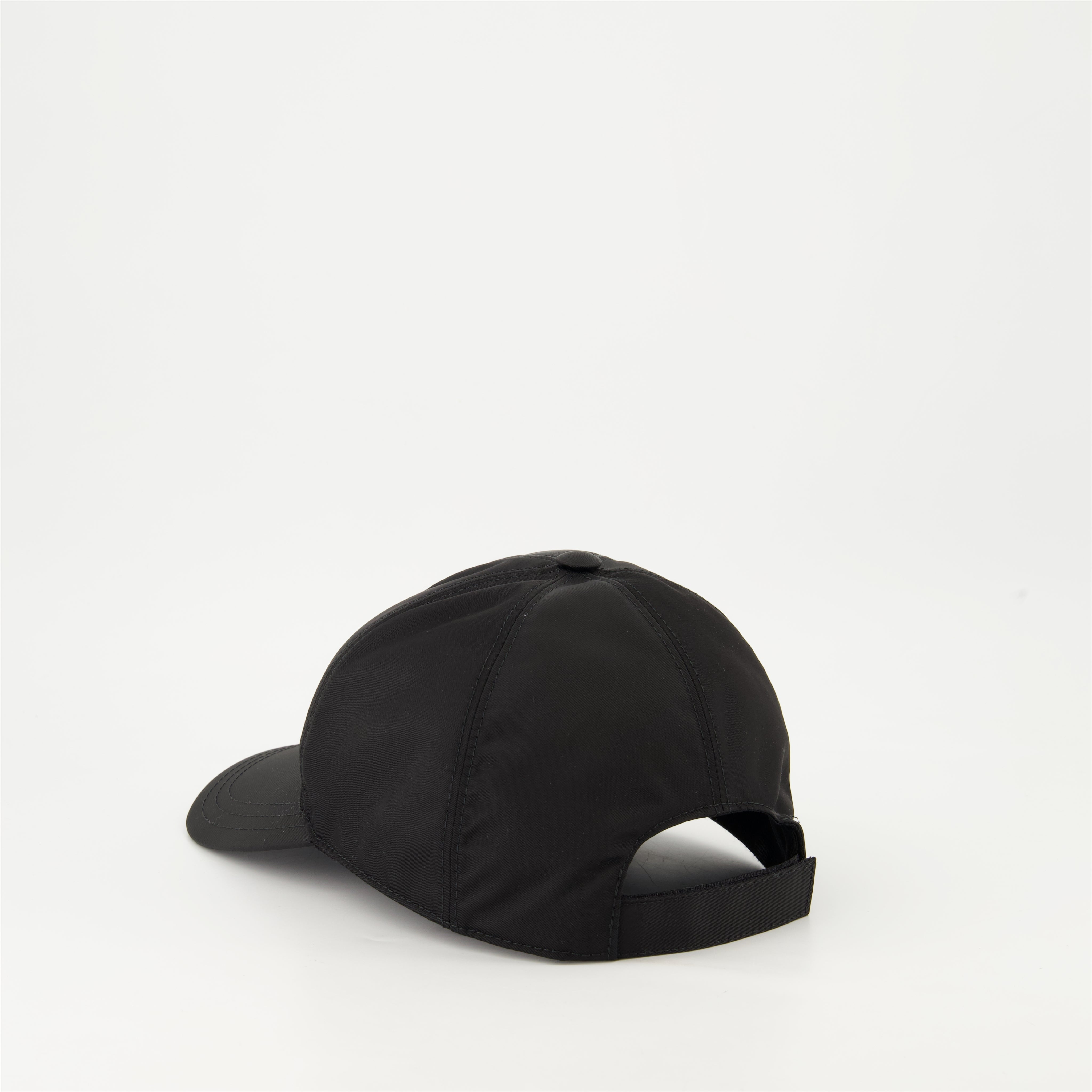 Black Re-Nylon Cap - Prada - Women | WE IN STYLE