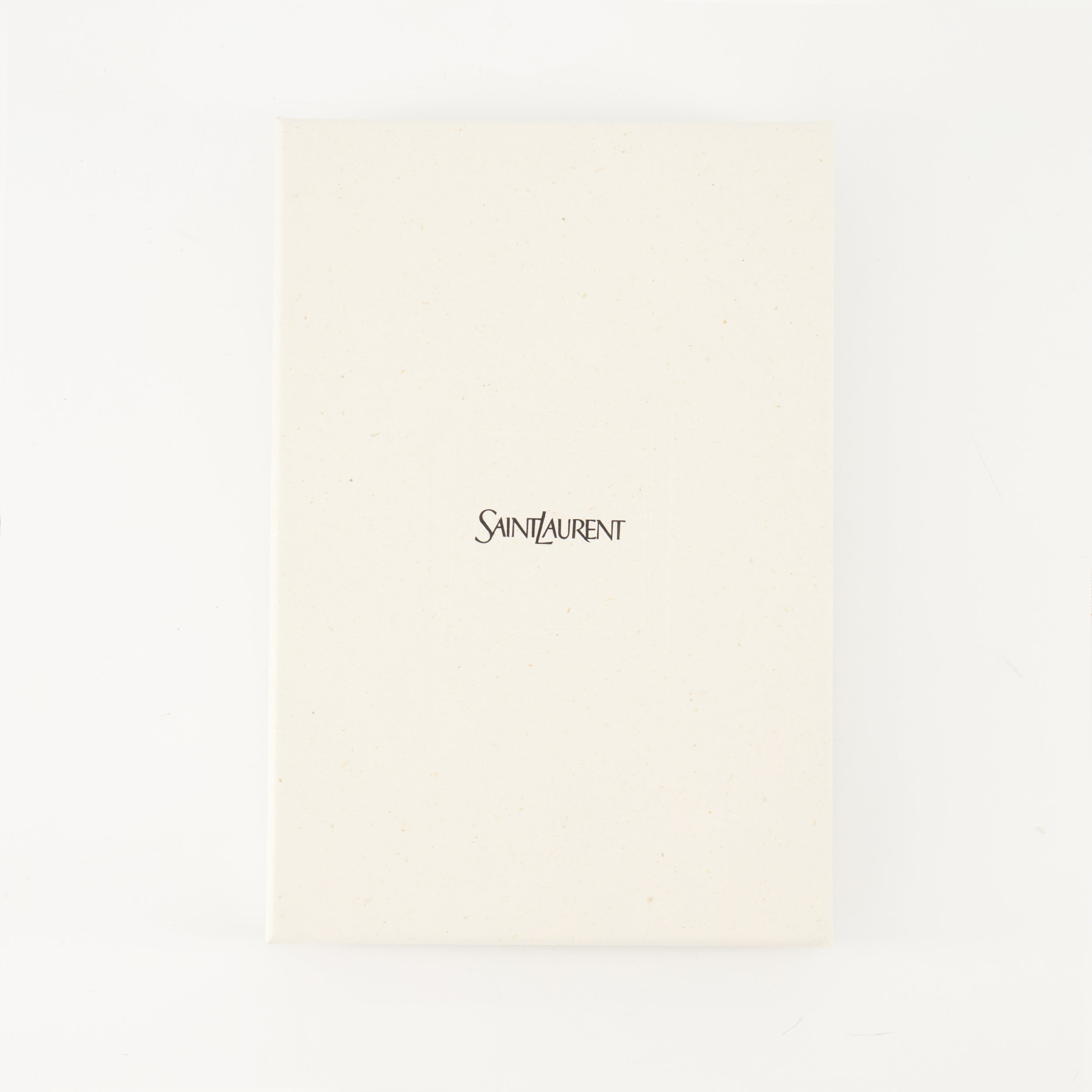 Saint Laurent card holder, lambskin leather accessory, Cassandre Fragments, khaki card holder, designer card holder