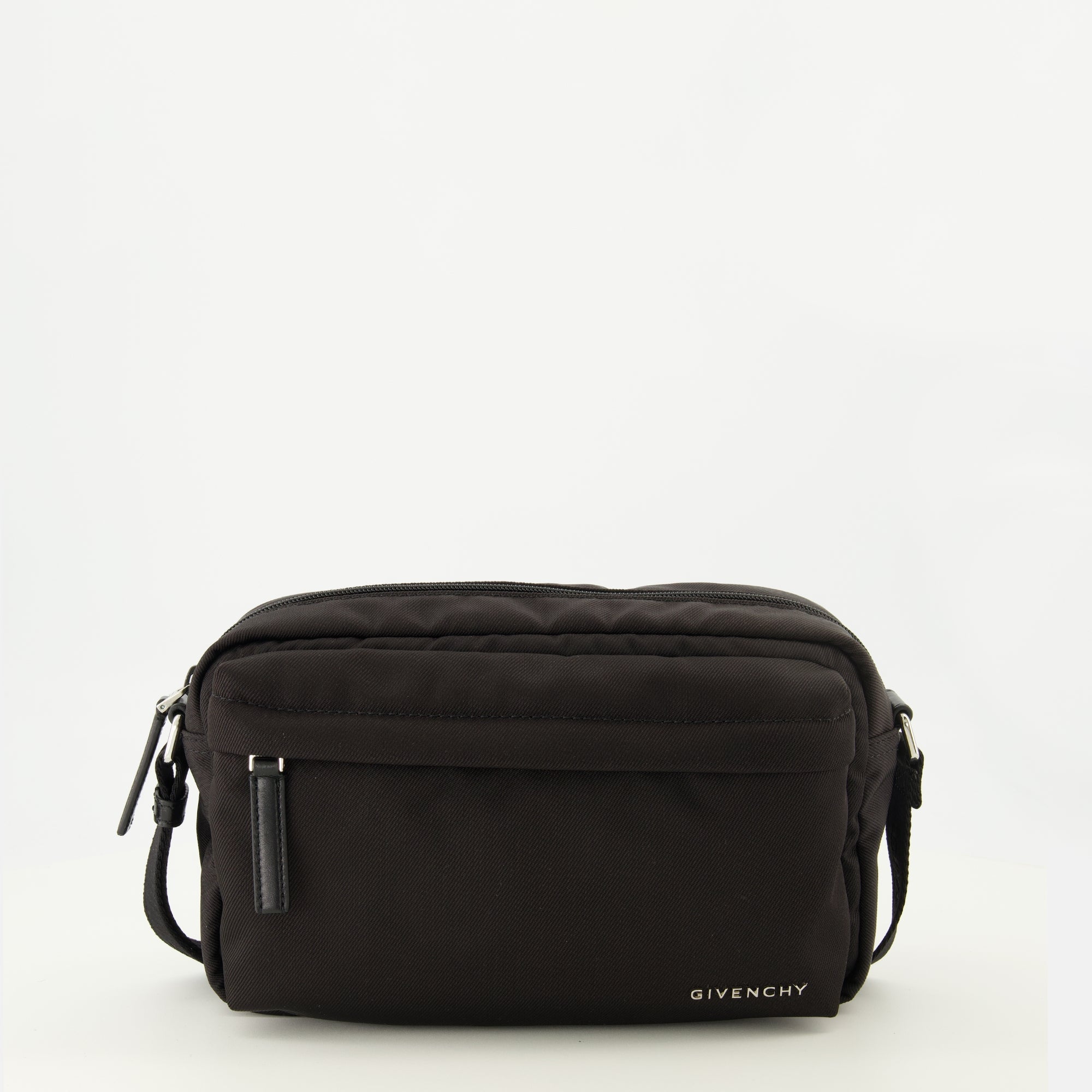 Image of Essential U Black Bag by Givenchy for Men - Season Spring-Summer 2026 - Front View