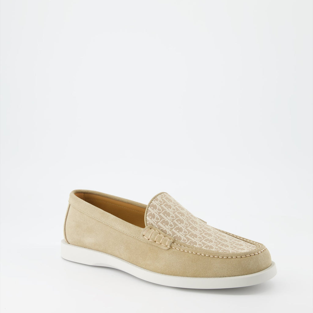 Dior, Granville Moccasins, Luxury footwear, Men's fashion, Beige Moccasins