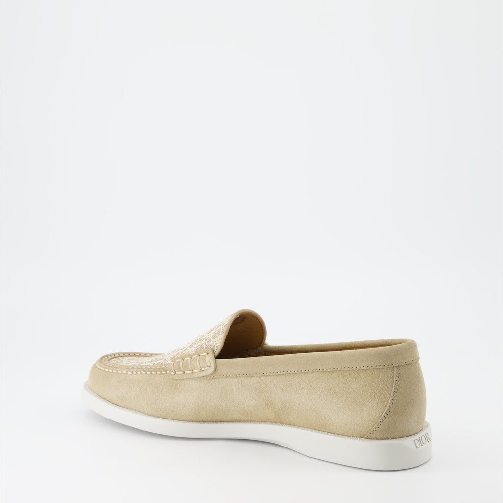 Dior, Granville Moccasins, Luxury footwear, Men's fashion, Beige Moccasins