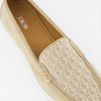 Dior, Granville Moccasins, Luxury footwear, Men's fashion, Beige Moccasins