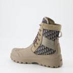 Dior men's boots, luxury lace-up boots, high-end footwear, designer boots, Dior Garden collection