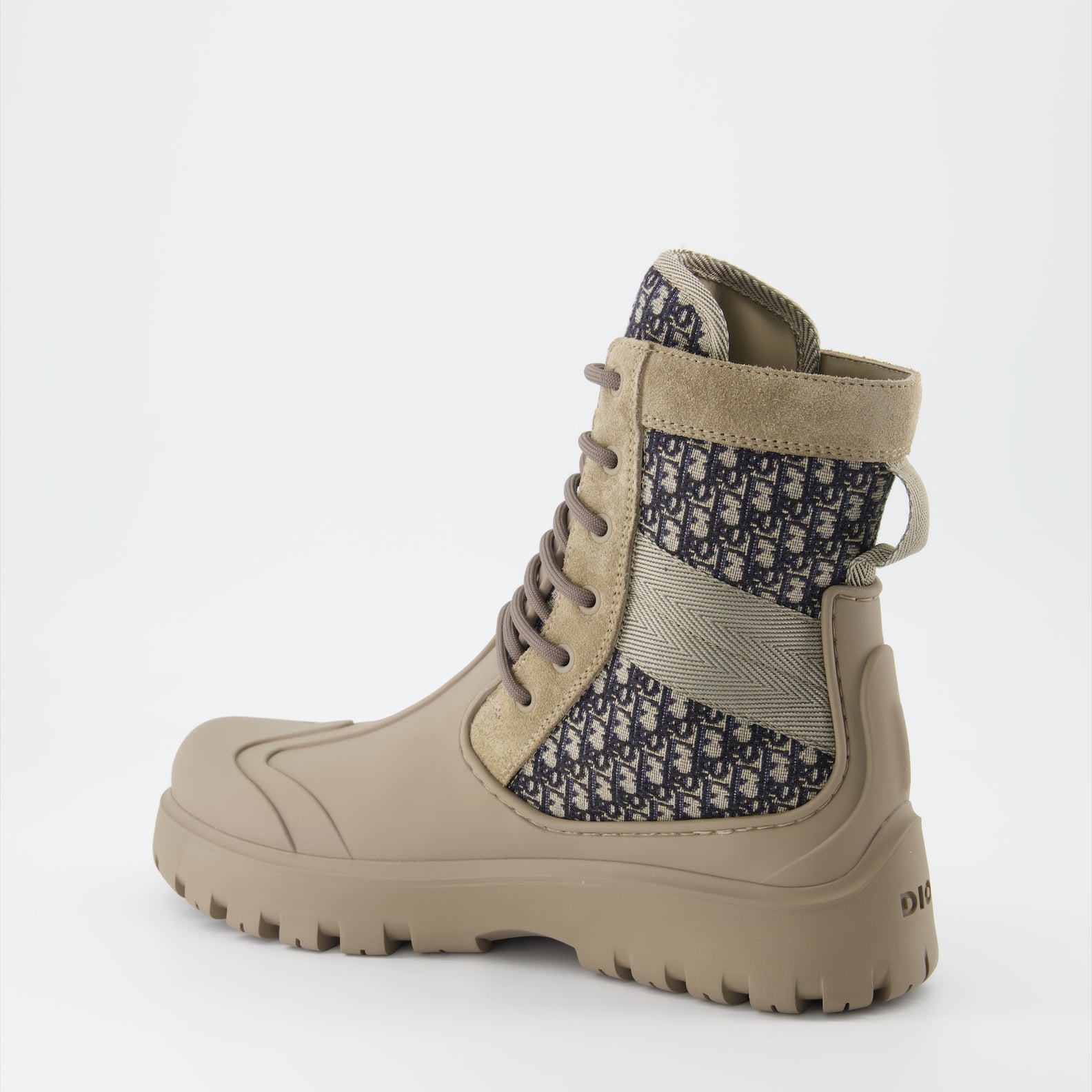 Dior men's boots, luxury lace-up boots, high-end footwear, designer boots, Dior Garden collection