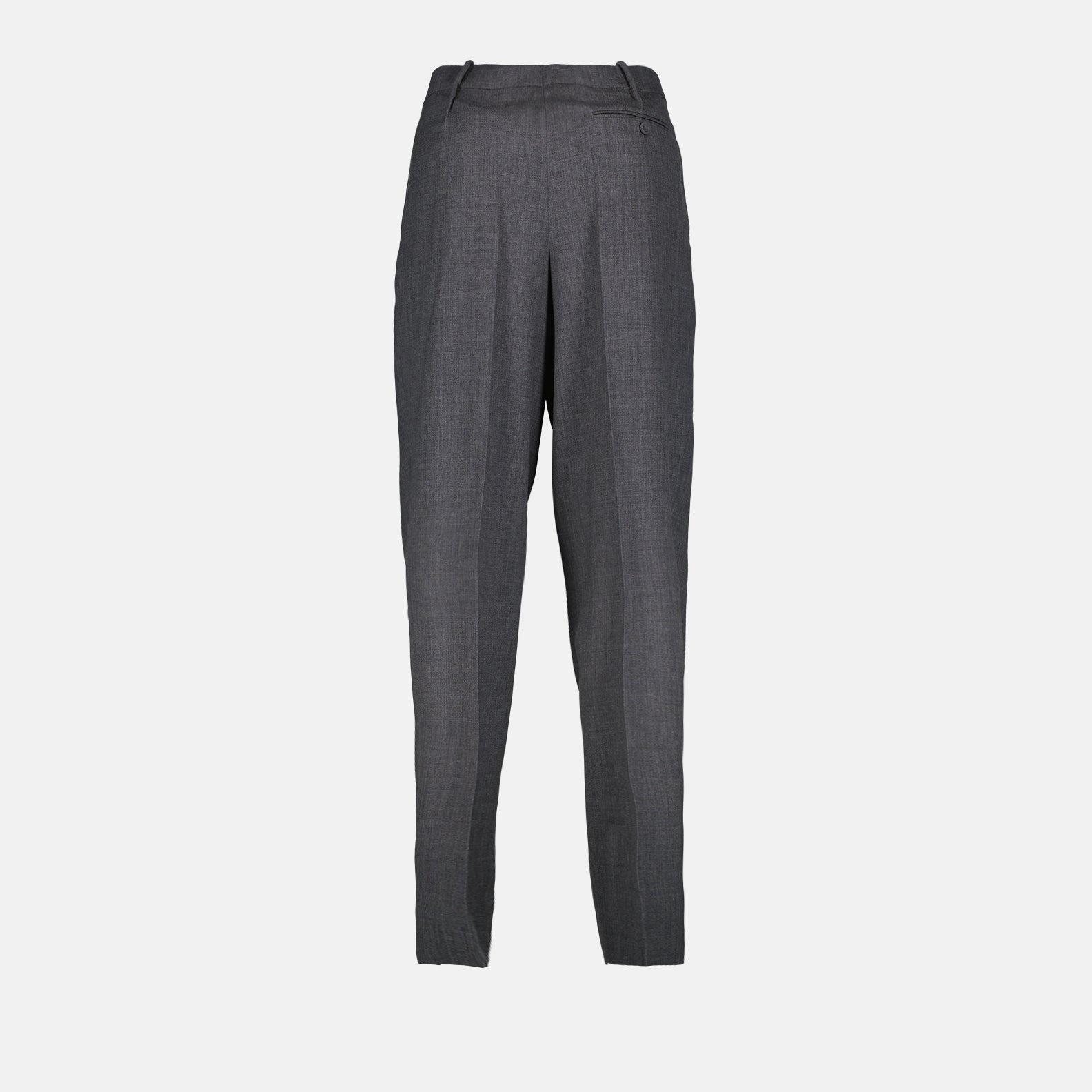 Dior, luxury trousers, gray pleated trousers, men's fashion, high-end menswear