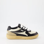 Palm Angels, luxury sneakers, beige-black sneakers, high-end streetwear, Palm University sneakers