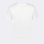 Palm Angels, White Logo T-Shirt, Men's Luxury T-Shirt, Designer T-Shirt, High-End Fashion