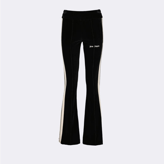 Velour Track Pants, Palm Angels pants, luxury casual wear, high-end track pants, stylish velour pants