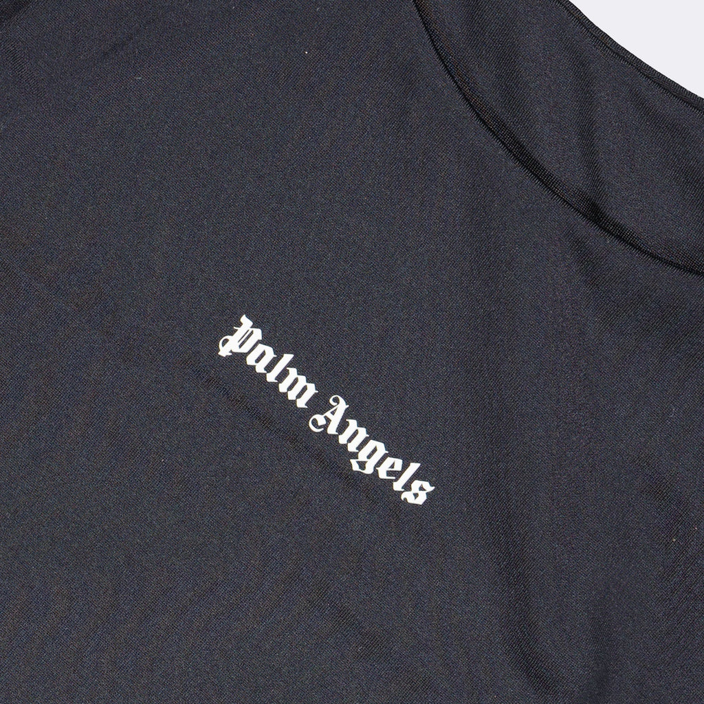 Black Sports Bra, Palm Angels, Luxury Activewear, Women's Sports Bra, High-End Athletic Wear