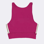 luxury sports bra, Palm Angels, pink sports bra, athletic wear, high-end sportswear