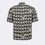 Palm Angels shirt, luxury shirt, designer print shirt, Dripping Palms shirt, exclusive fashion