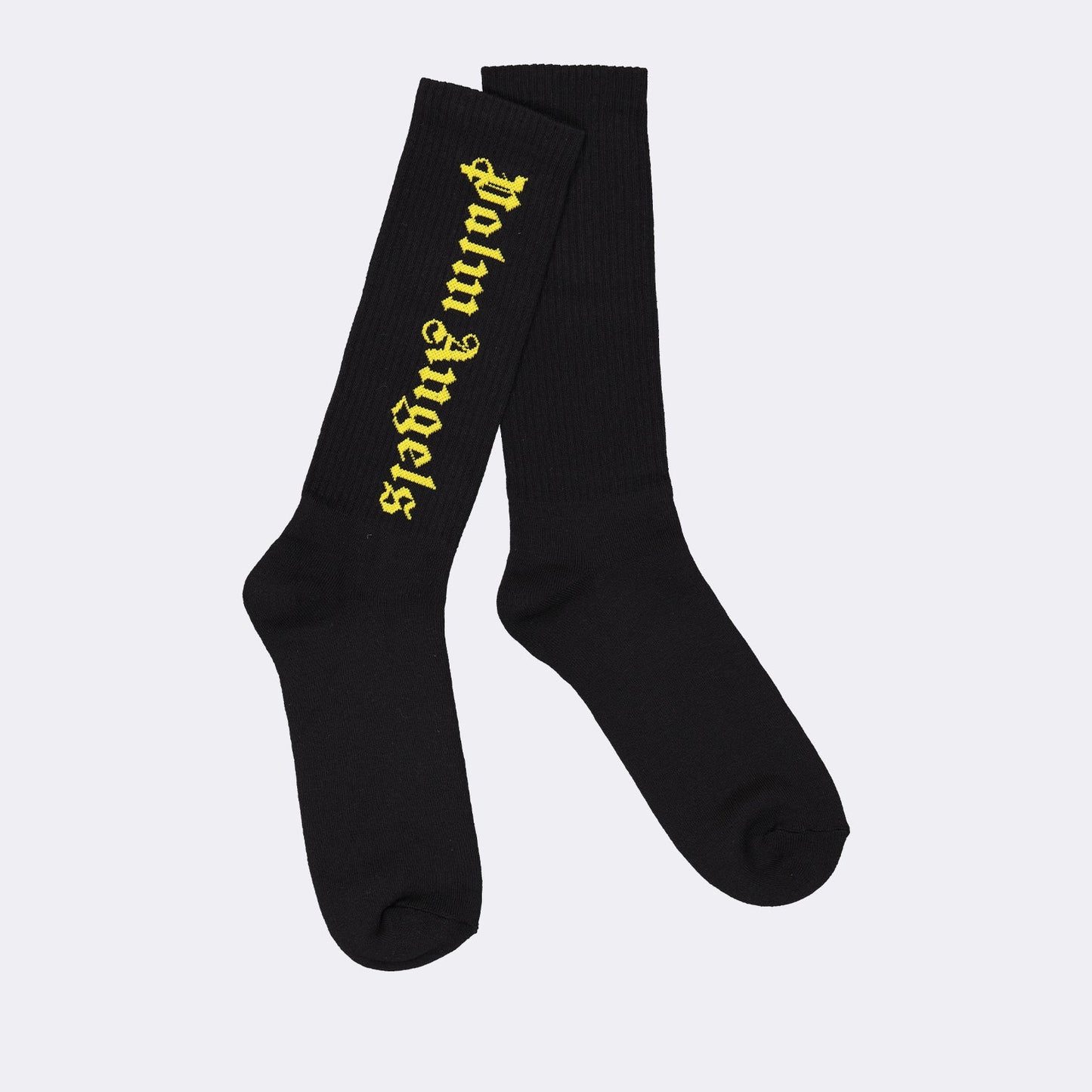 Palm Angels, luxury socks, black socks, logo socks, premium fashion