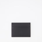 Palm Angels, black leather card holder, luxury accessory, men's designer card holder, elegant card wallet