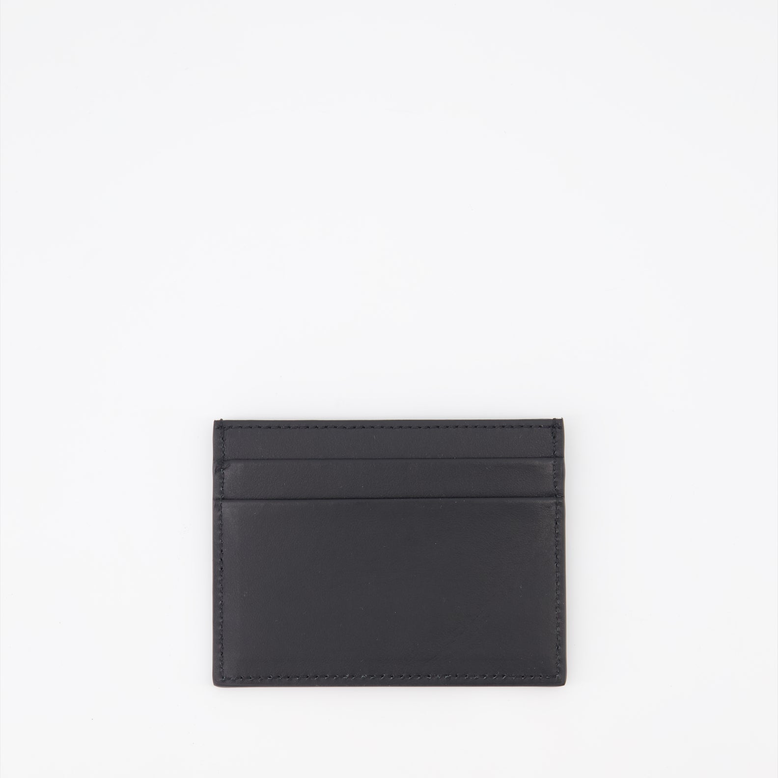 Palm Angels, black leather card holder, luxury accessory, men's designer card holder, elegant card wallet