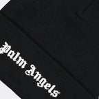 Palm Angels, Black Beanie, Luxury Accessory, Designer Beanie, Fashion Beanie