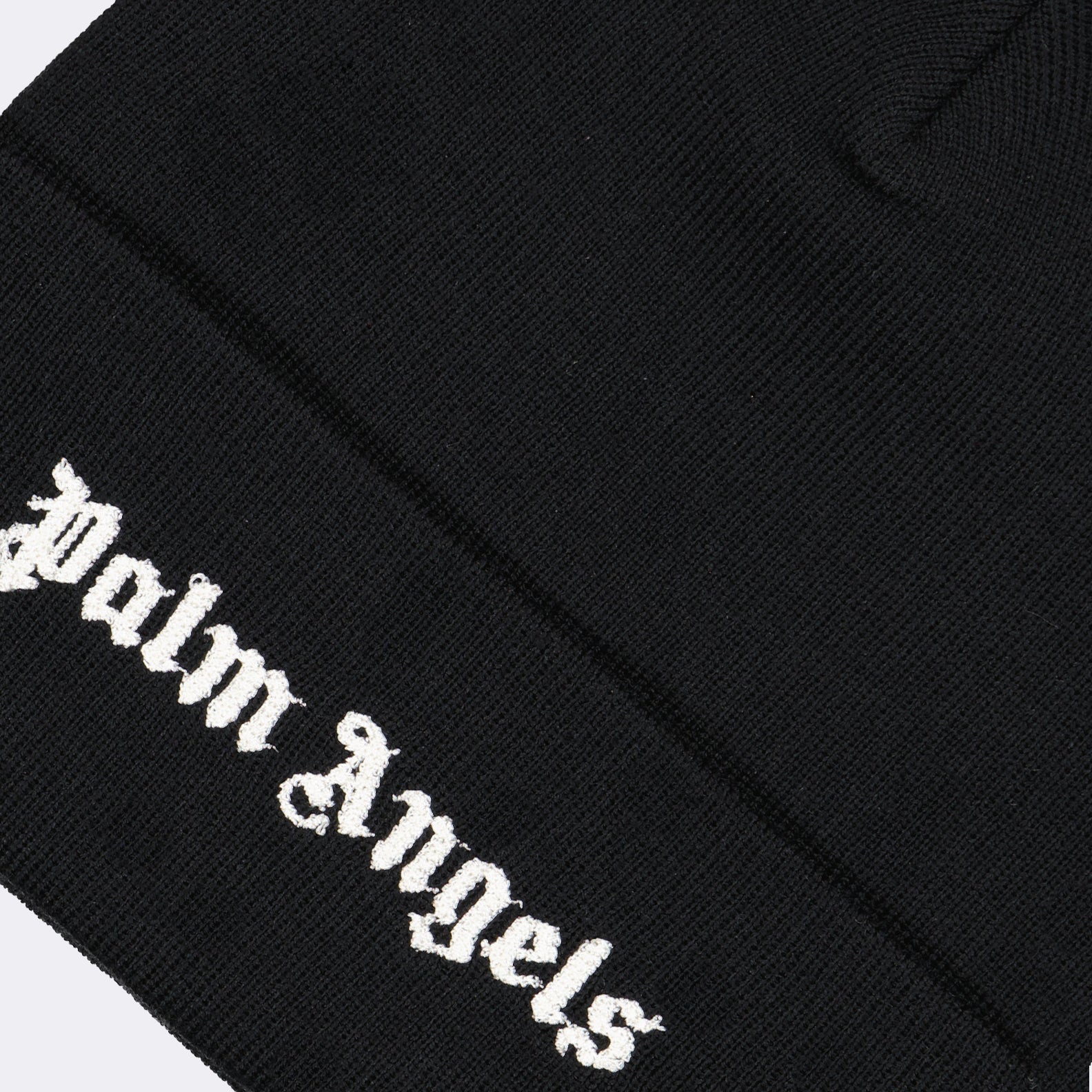 Palm Angels, Black Beanie, Luxury Accessory, Designer Beanie, Fashion Beanie