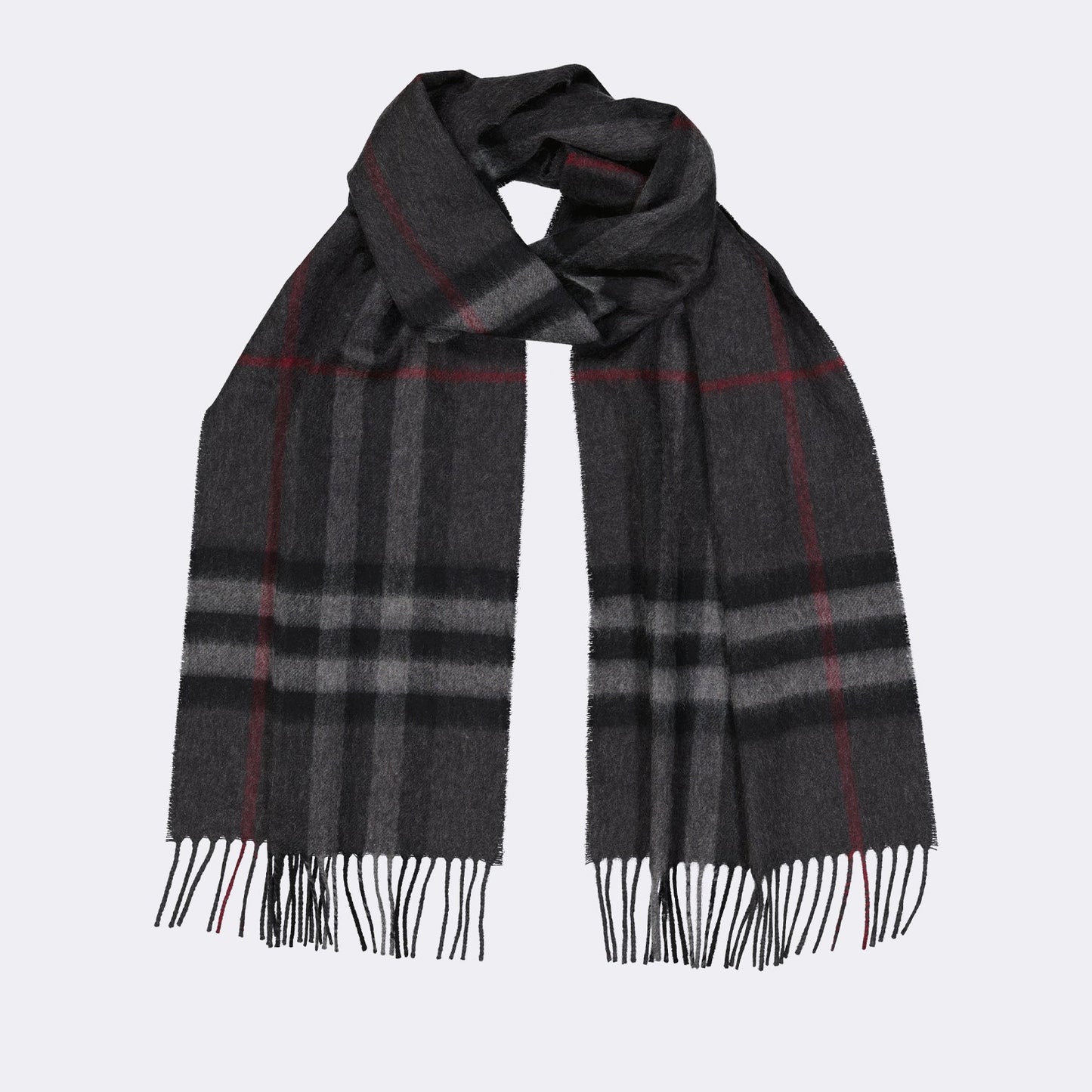 Cashmere scarf, Burberry scarf, luxury accessory, checkered scarf, high-end fashion