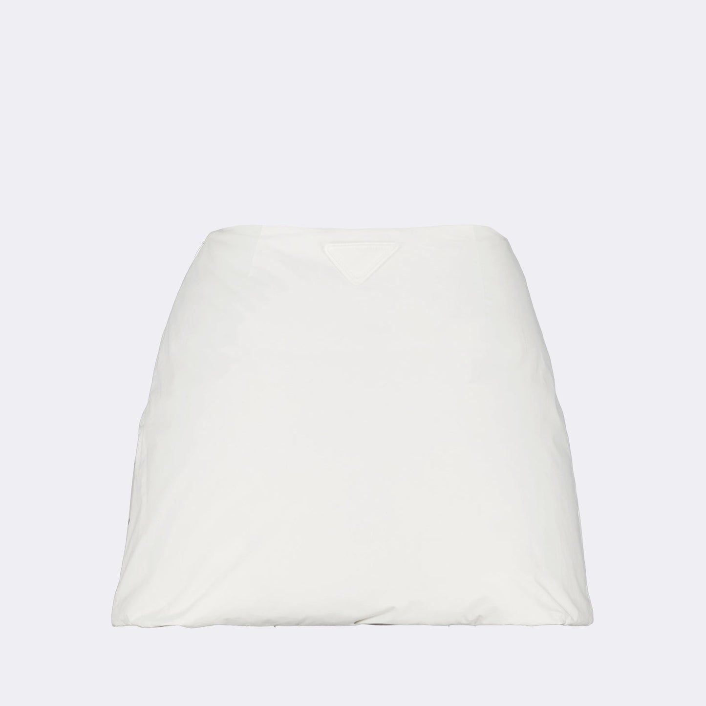 Prada, short skirt, quilted cotton skirt, luxury fashion, sophisticated style