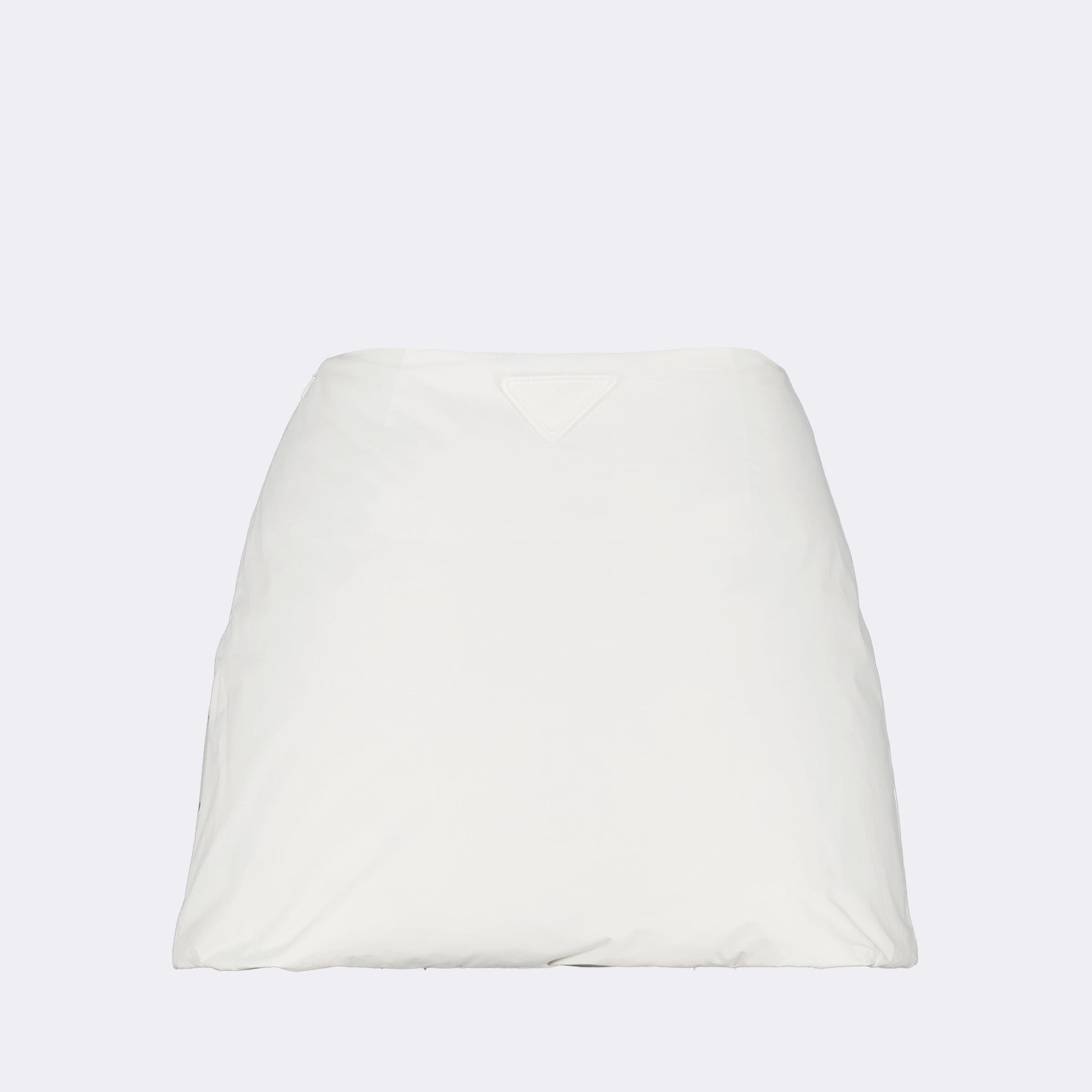 Prada, short skirt, quilted cotton skirt, luxury fashion, sophisticated style