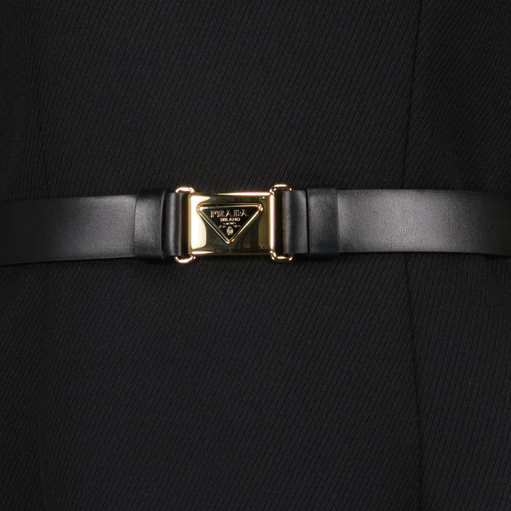 Robe Longue en Serge Extensible