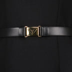 Robe Longue en Serge Extensible