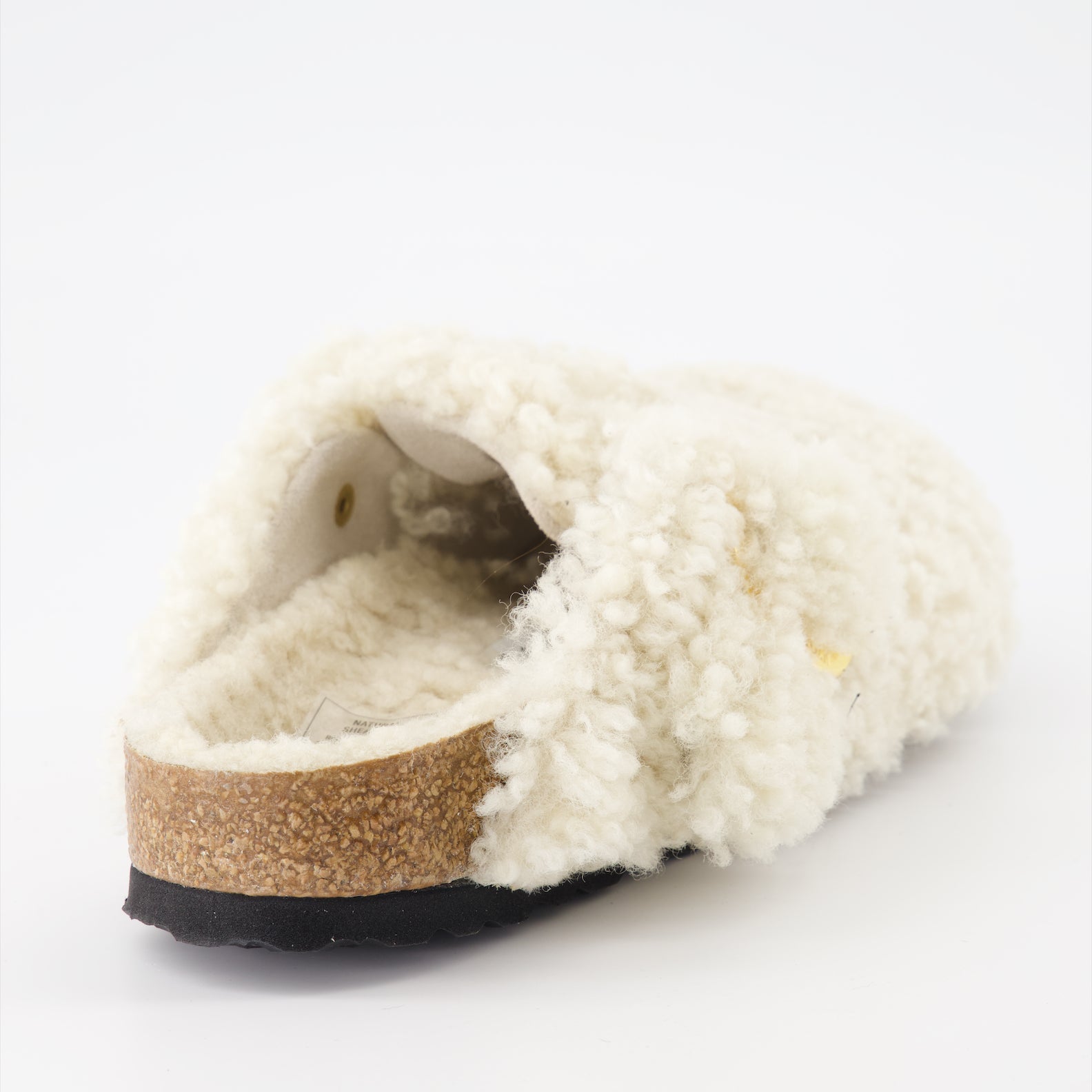 Image des Boston Mules avec grande boucle par Birkenstock pour femmes - Saison Automne-Hiver 2024 - Vue arrière