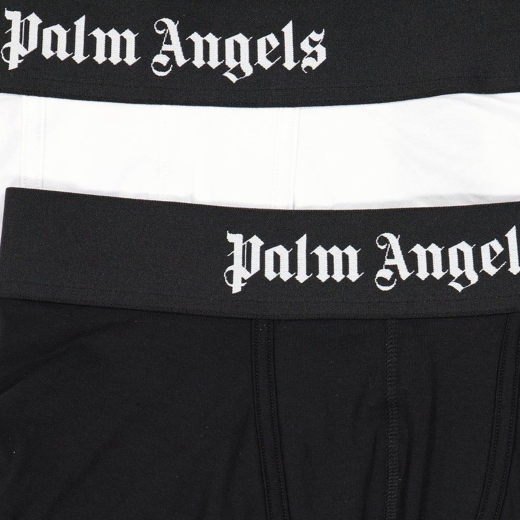 Palm Angels, luxury boxers, black and white boxers, designer underwear, men's essentials