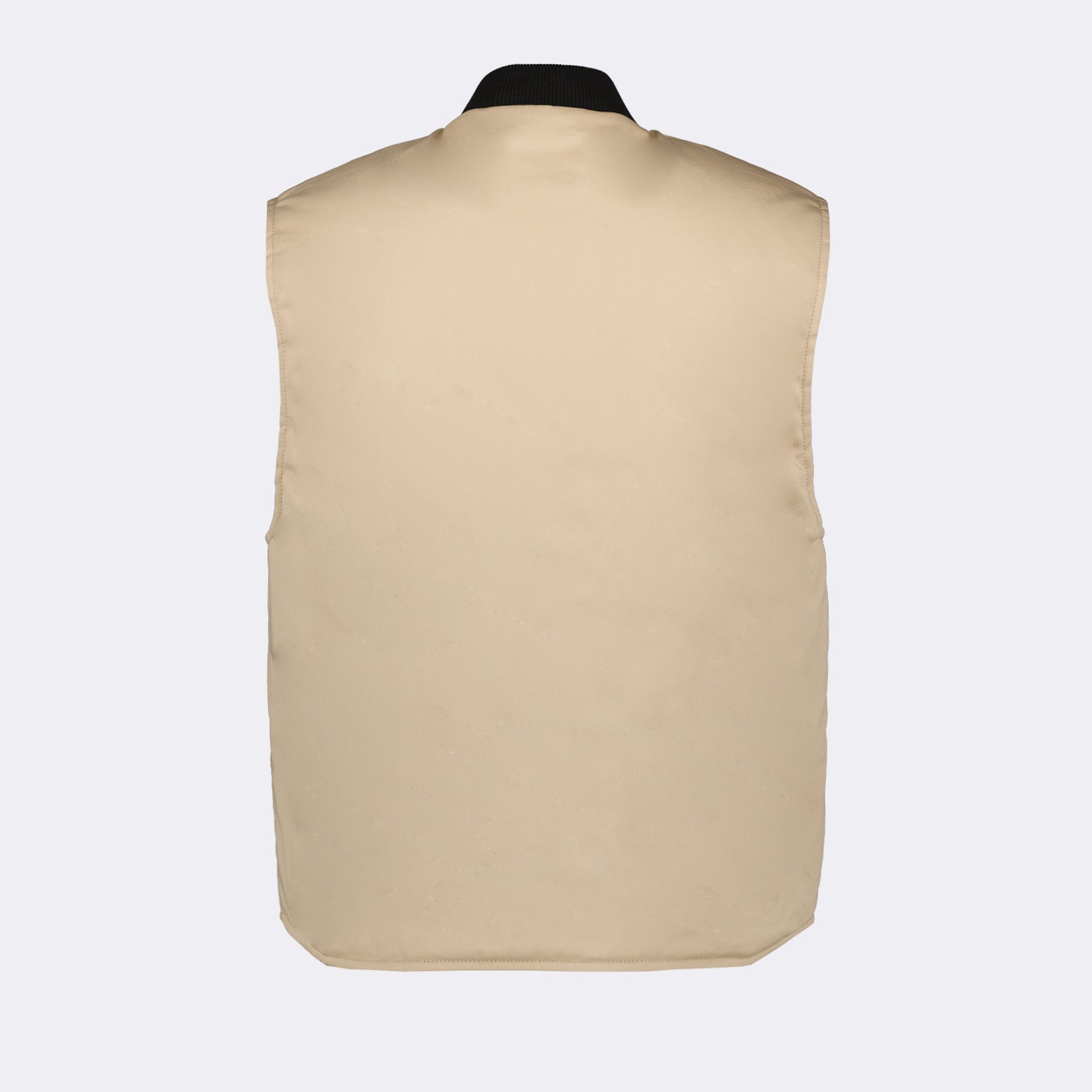 luxury vest, beige sleeveless jacket, Palm Angels, high-end fashion, tailored vest