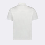 palm angels, sartorial polo, white polo shirt, luxury fashion, men's clothing