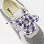 Palm University sneakers, gray-beige sneakers, luxury casual footwear, Palm Angels sneakers, high-end fashion sneakers