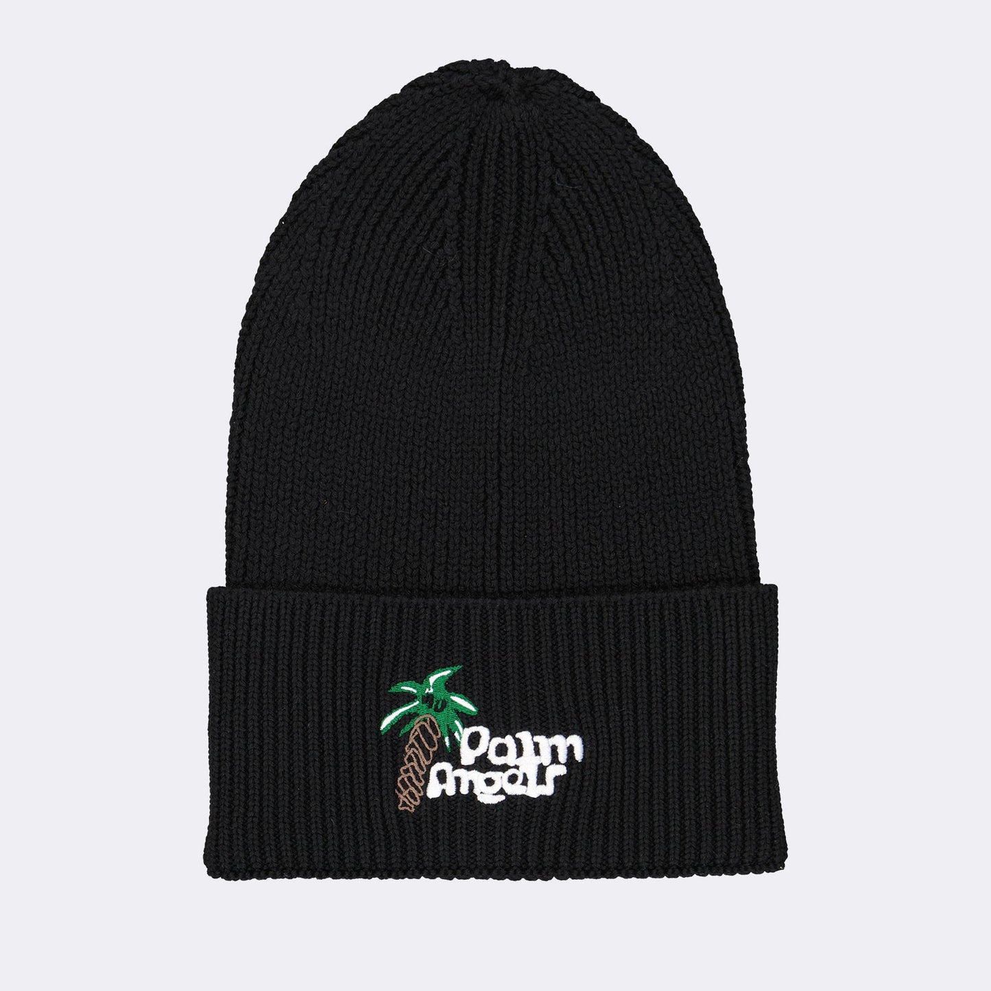 <br>Palm Angels, Black Beanie, Logo Beanie, Luxury Accessories, Designer Headwear<br>