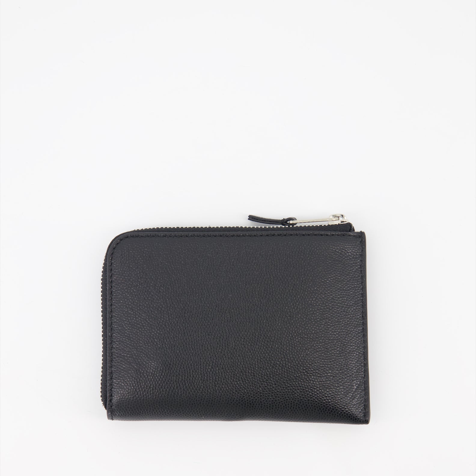 luxury leather wallet, Palm Angels accessories, black leather wallet, designer wallet, high-end wallet