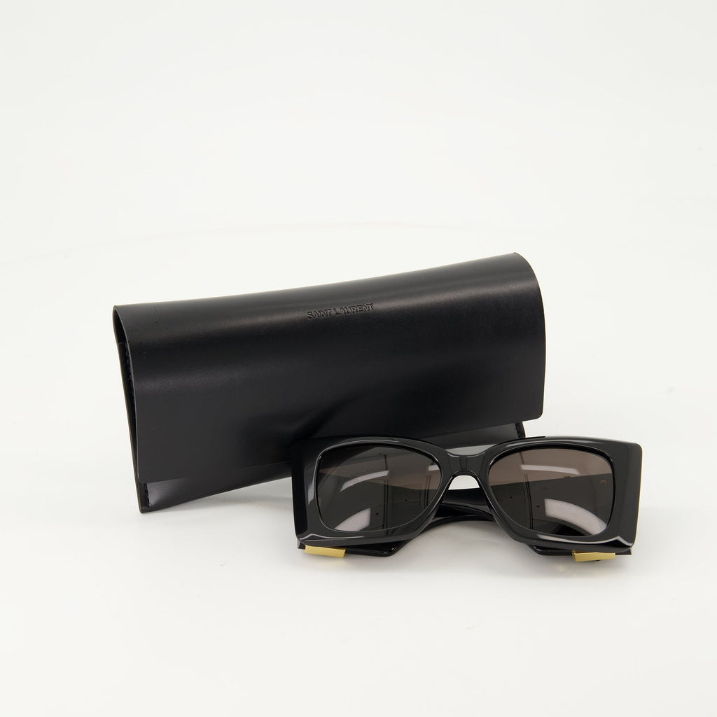 Sunglasses, SL M119, Black Acetate, Nylon Lenses, Autumn-Winter 2024