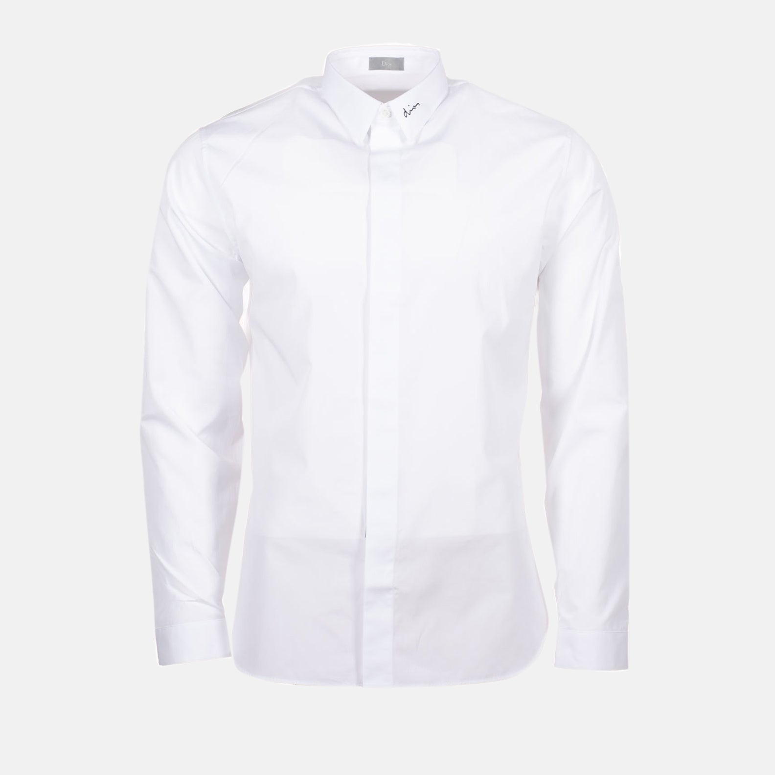 Dior, Classic White Shirt, Luxury Shirt, Elegant Menswear, Designer Shirt