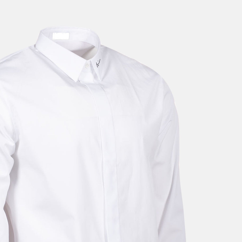 Dior, Classic White Shirt, Luxury Shirt, Elegant Menswear, Designer Shirt