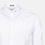 Dior, Classic White Shirt, Luxury Shirt, Elegant Menswear, Designer Shirt