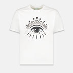 Kenzo Eye T-shirt, luxury T-shirt, white T-shirt, designer T-shirt, Kenzo clothing
