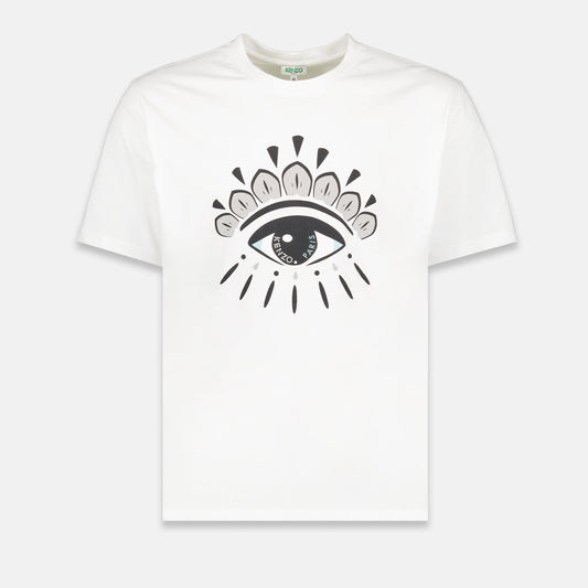 Kenzo Eye T-shirt, luxury T-shirt, white T-shirt, designer T-shirt, Kenzo clothing