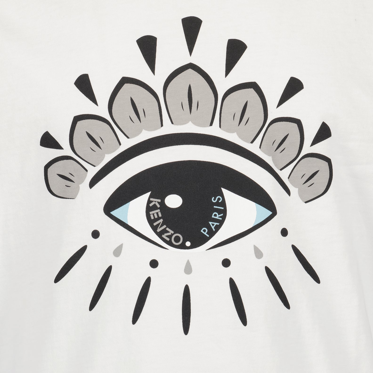 Kenzo Eye T-shirt, luxury T-shirt, white T-shirt, designer T-shirt, Kenzo clothing