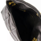 Image of Sac Puffer Medium Noir by Saint Laurent for Women - Season Spring-Summer 2025 - Detail View 2
