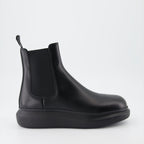 Alexander McQueen, Chelsea Boots, Men's Luxury Footwear, Designer Boots, Modern Chelsea {"Мен's Boots"}