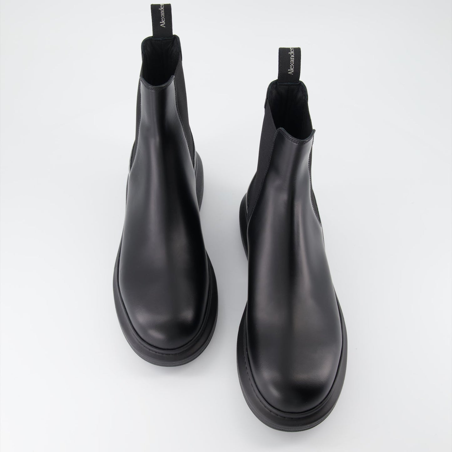 Alexander McQueen, Chelsea Boots, Men's Luxury Footwear, Designer Boots, Modern Chelsea {"Мен's Boots"}