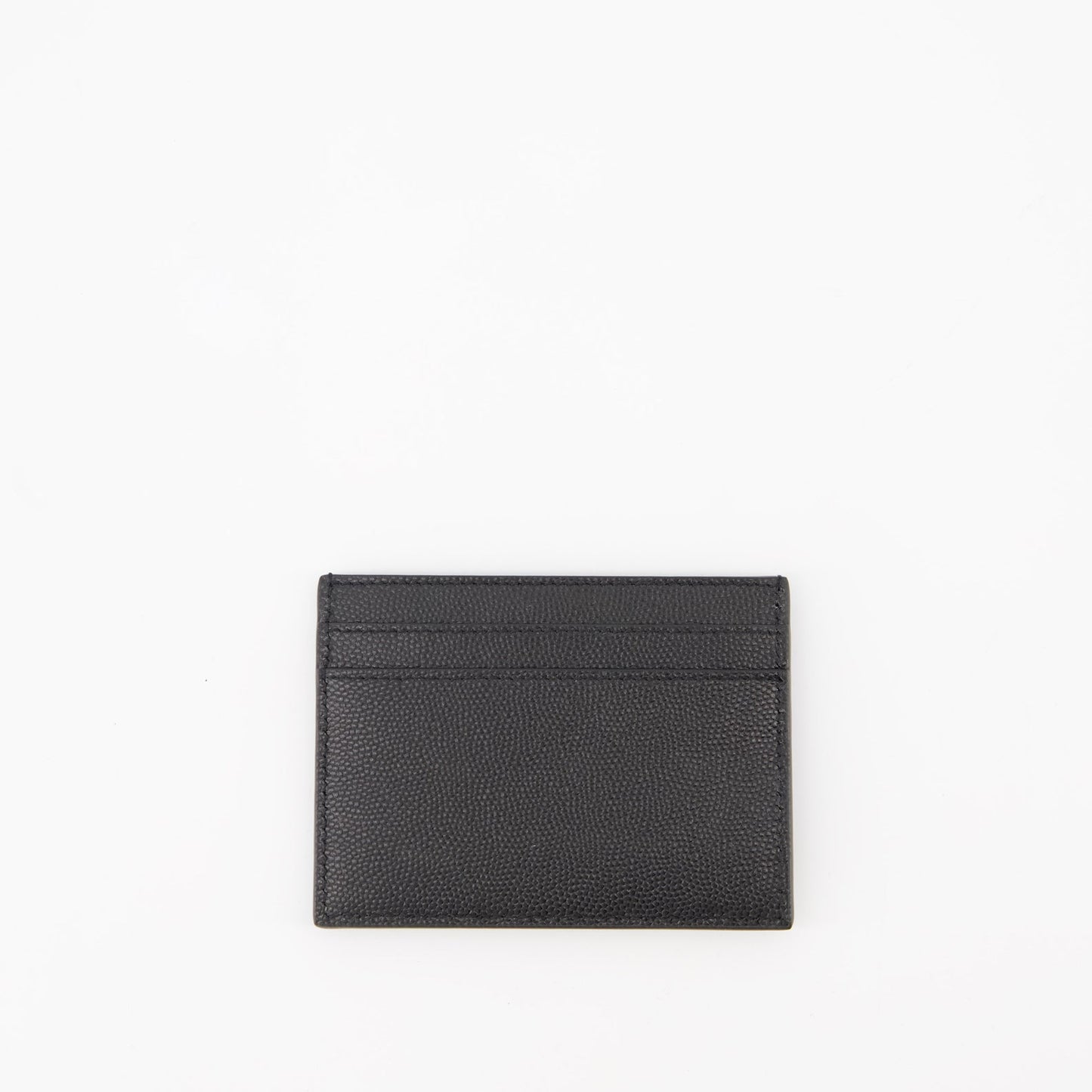 Grained Leather Cardholder, Luxury Cardholder, Saint Laurent Leather, Cassandre Cardholder, Designer Accessories