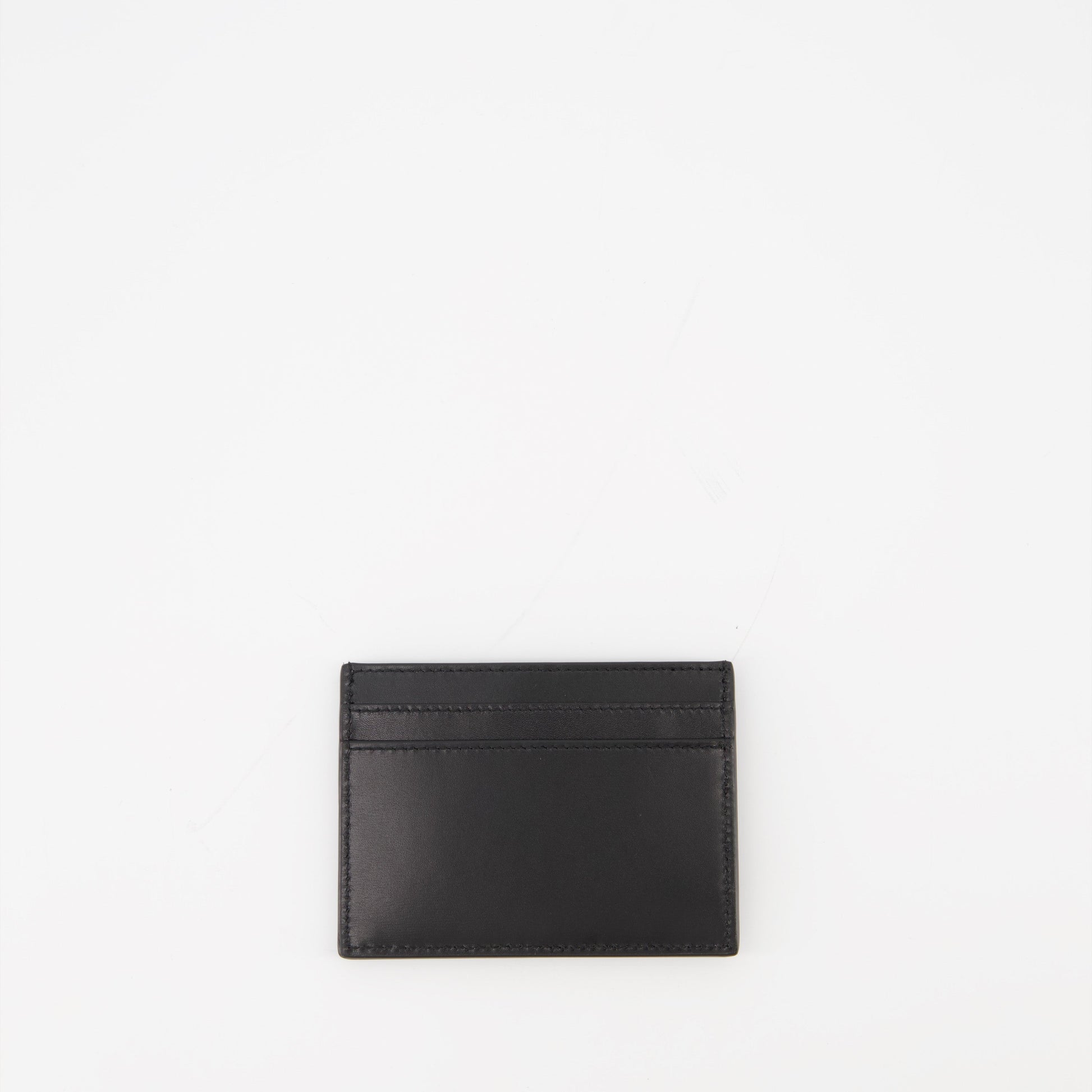 Cassandre card holder, smooth leather card holder, Saint Laurent accessories, luxury card holder, elegant card holder